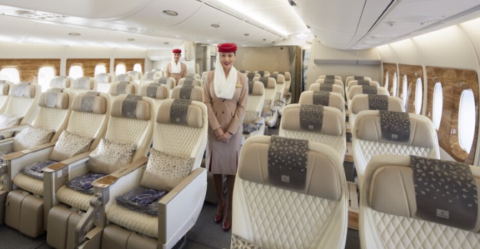 Emirates promotes premium economy class in India