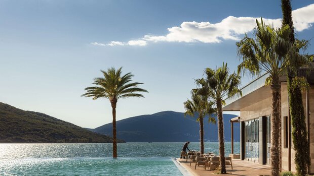 Located in Montenegro’s picturesque Boka Bay, One&Only Portonovi is the hotel group’s first foray into Europe and features two very exciting partnerships, one with chef Giorgio Locatelli, the other with leading spa brand Chenot.