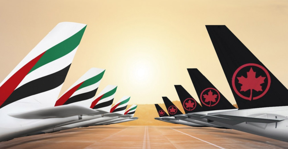 Emirates and Air Canada form strategic partnership