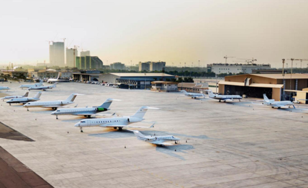 إعادة افتتاح مطار البطين التنفيذي في أبوظبي