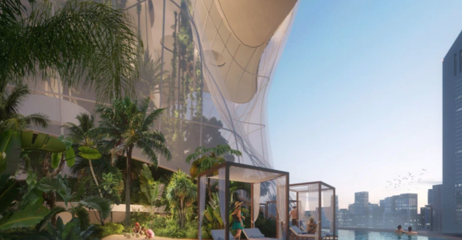 New sustainable vertical resort proposed for Dubai, UAE