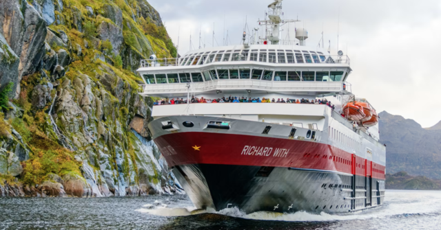 Hurtigruten Norway launches its first hybrid ship