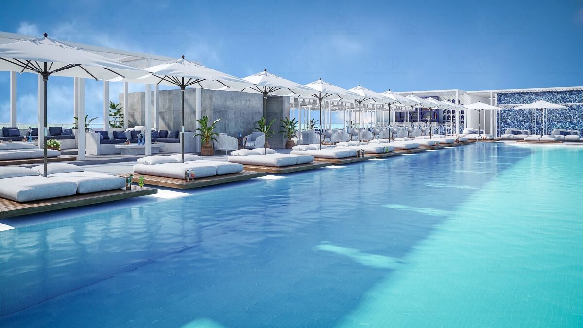 Radisson Beach Resort Palm Jumeirah, pool