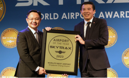 Singapore's Changi named World’s Best Airport by Skytrax
