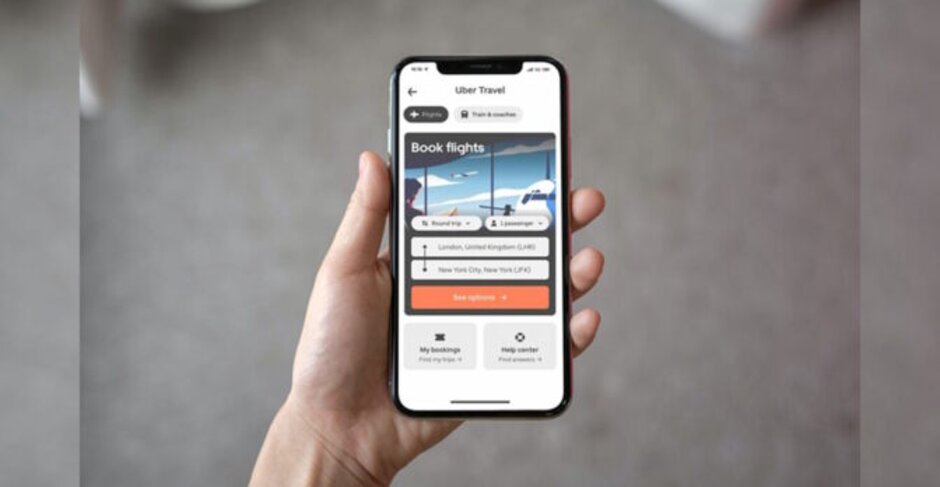 Uber adds flight bookings to app