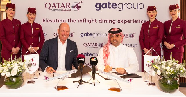 Qatar Airways and Gategroup partner on inflight dining